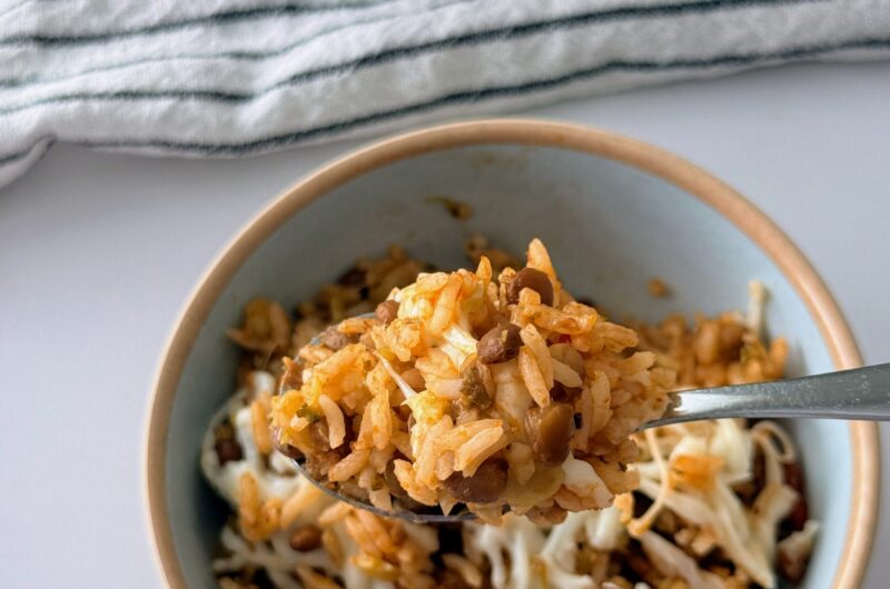 One-Pot Lentil & Veggie Rice | Easy Toddler Dinner