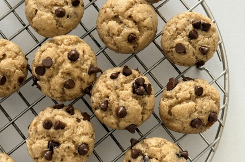 Silken Tofu Chocolate Chip Muffins