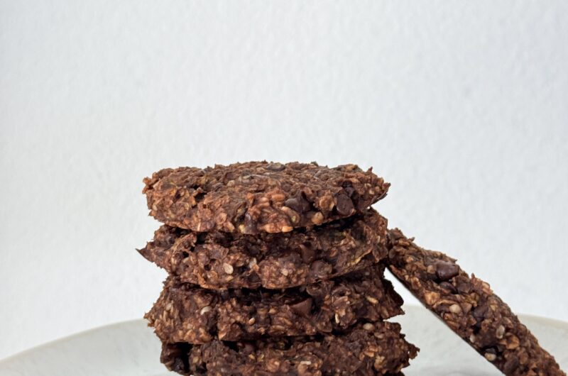 Chocolate Zucchini Breakfast Cookies