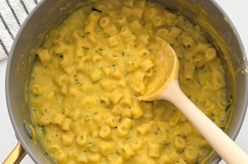 Creamy One-Pot Corn & White Bean Pasta