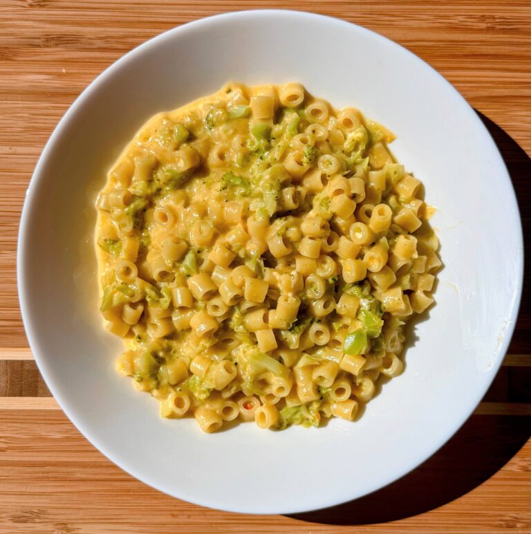 Broccoli Cheddar Pasta