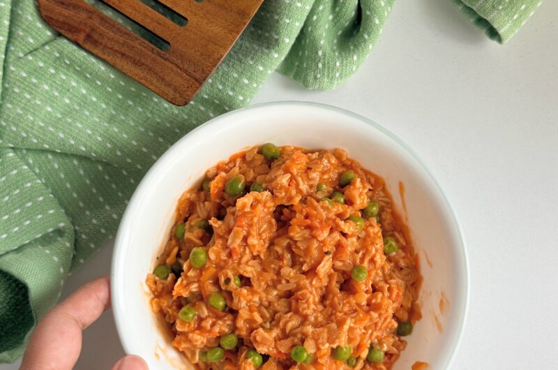 One-Pot Savory Oatmeal with Red Lentils